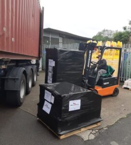 Another consignment of Fire Cloak™ on its to the US