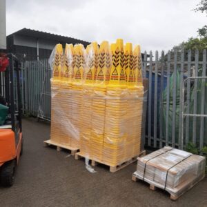 Stocking up the warehouse!