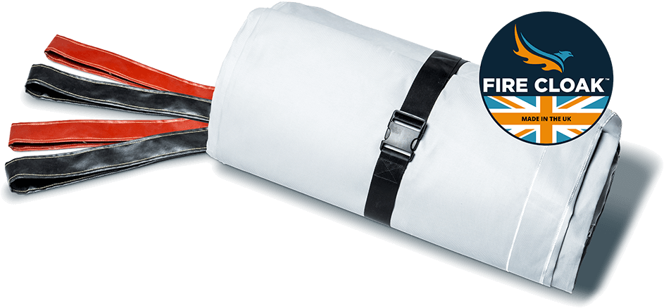 Fire Cloak™ Lithium Battery Fire Limitation Blanket (4 x 3m) – Sloped